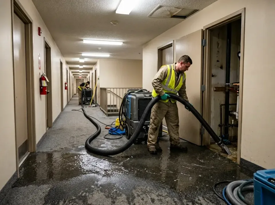multi-unit-apartment-hallway-f-005 — frequently asked questions, Emergency Burst Pipe Water Extraction & Removal in Moreland…